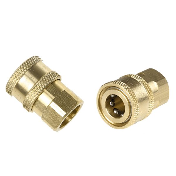 2 PCS High-Pressure Water Sprinklers Live Connection And Quick Plug-In Sockets For Threaded Connection Of Washing Machine Nozzles, Specification: Internal M14x1.5mm Online now