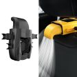 F415 Car Multifunctional Seat Back USB Fan(Black) Hot on Sale