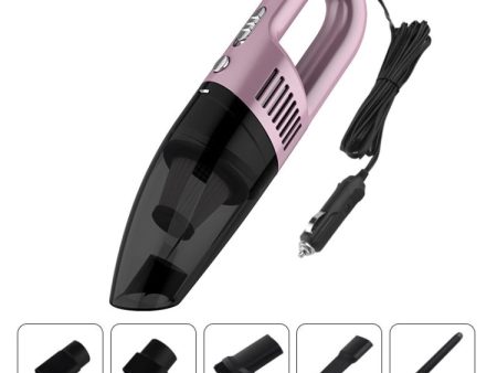 L2554 Car Portable Handheld High-power Small Wired Vacuum Cleaner, Color: Rose Gold For Cheap