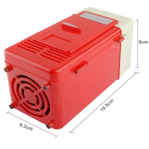 Mini USB PC Fridge Beverage   Drink Cans Cooling   Heating(Red) Hot on Sale