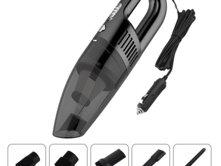 L2554 Car Portable Handheld High-power Small Wired Vacuum Cleaner, Color: Elegant Black Cheap