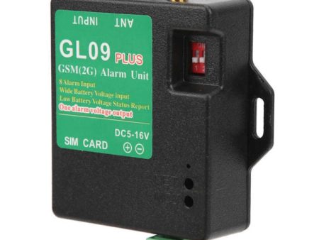 GL09 PLUS Low Standby Power Consumption 8-channel Monitoring GSM Alarm Module Online Hot Sale