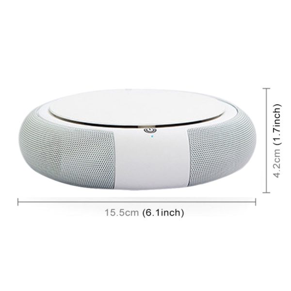 CARZOR Z1 2W USB Car Air Purifier Negative Ions Air Cleaner(White) Fashion