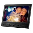 10.1 inch LED Display Multi-media Music & Movie Player Digital Photo Frame with Remote Control, Allwinner E200s Program, Support USB-Disk   SD Card, Body Sensor, Built in Stereo Speaker(Black) For Sale