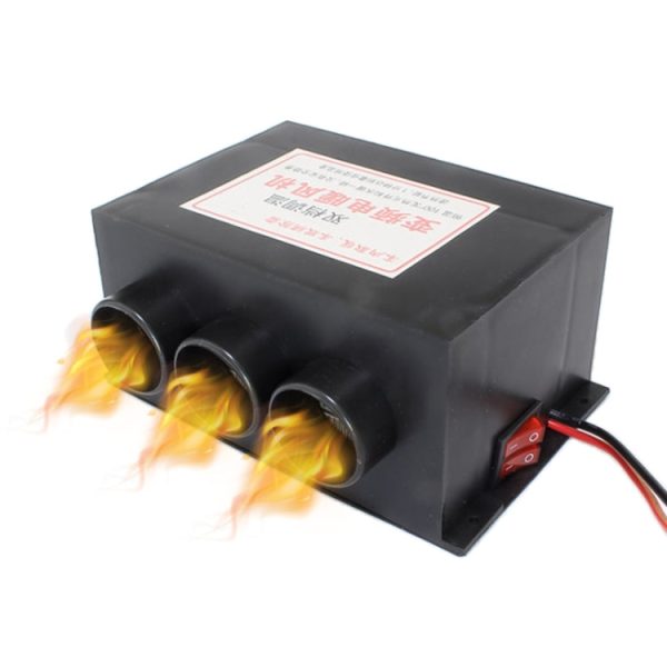 Engineering Vehicle Electric Heater Demister Defroster, Specification:DC 24V 3-hole Online now