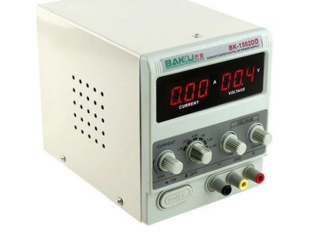 BAKU BK-1502DD DC Regulated Power Supply DC Ammeter Laptop Mobile Phone Repair Digital Display, Specification:220V EU Plug Supply