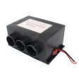 Engineering Vehicle Electric Heater Demister Defroster, Specification:DC 12V 3-hole Online now