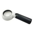 CH55-8L Hand-Held With LED Lamp Magnifier Double Lens 7 Times   20 Times Portable Magnifying Glass Supply