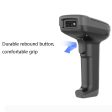 Deli 14952 Supermarket Cashier One-Dimensional QR Code Scanning Gun, Model: White Wireless Supply