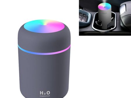 Colorful Cup Humidifier USB Car Air Purifier(Navy) Cheap