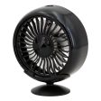 Multi-function Portable Car Air Outlet Sucker Electric Cooling Fan(Black) For Discount