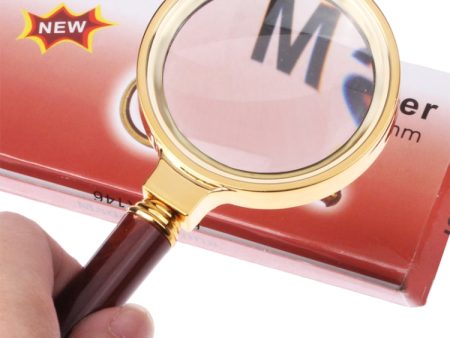 60mm Handheld Magnifier with Wooden Handle Online