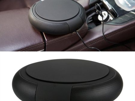 CARZOR Z1 2W USB Car Air Purifier Negative Ions Air Cleaner(Black) Fashion