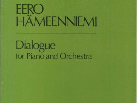 Dialogue for piano and orchestra - Score Online Sale